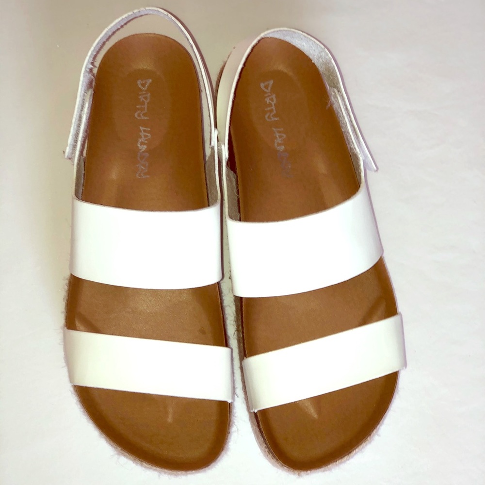 Platform Flat Espadrille Band Strap Sandal